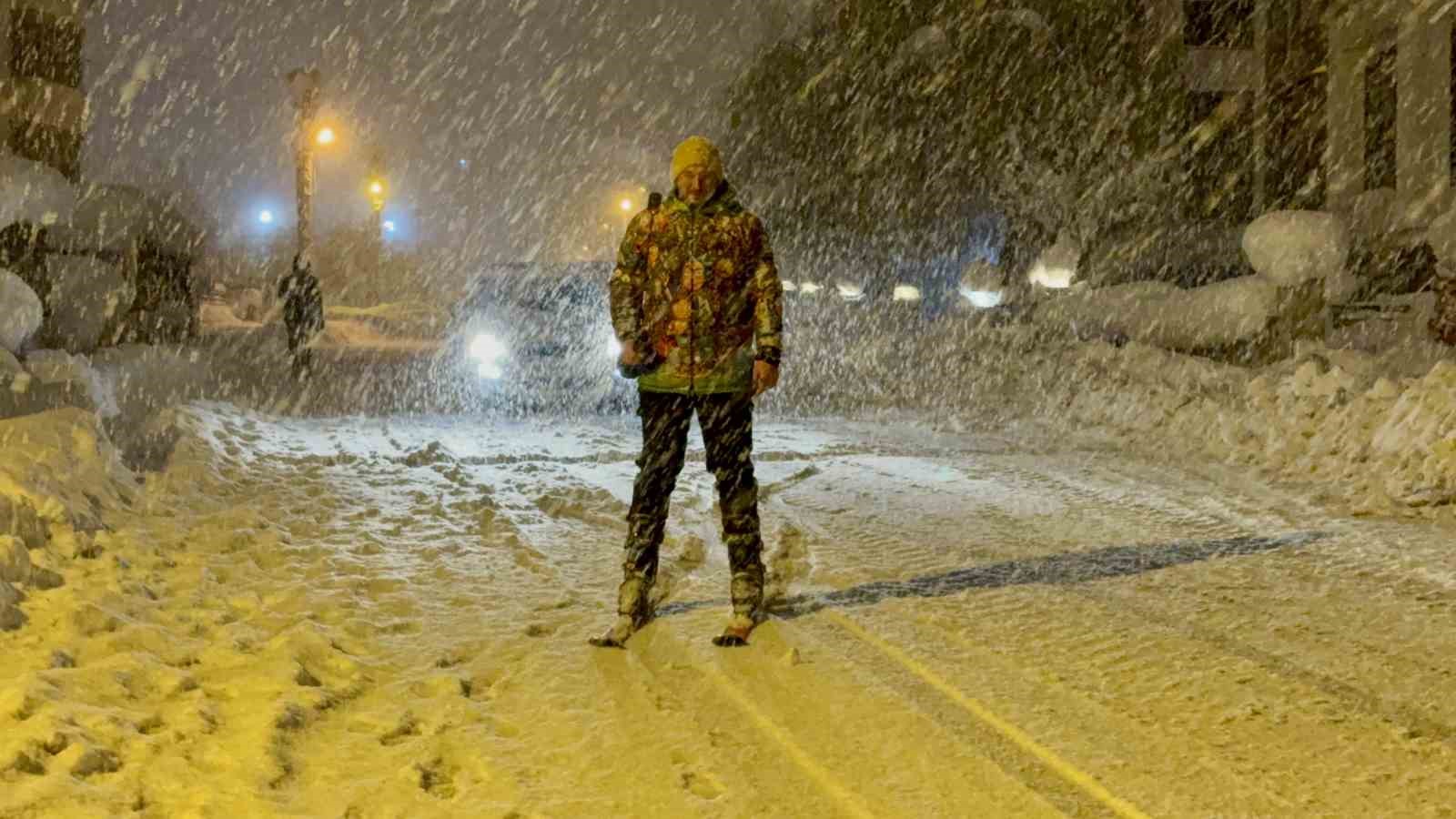 karabukte kar cilesi ve eglence bir arada 0 FBGF9NKM