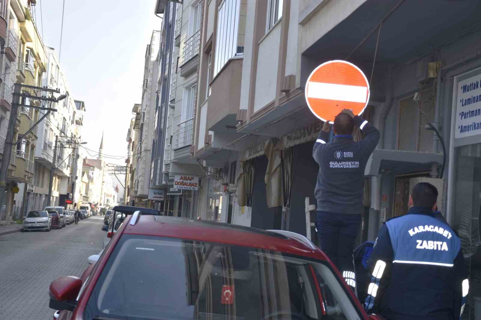 karacabeyde tek yon uygulamasi basladi 2 UZPMcy2E