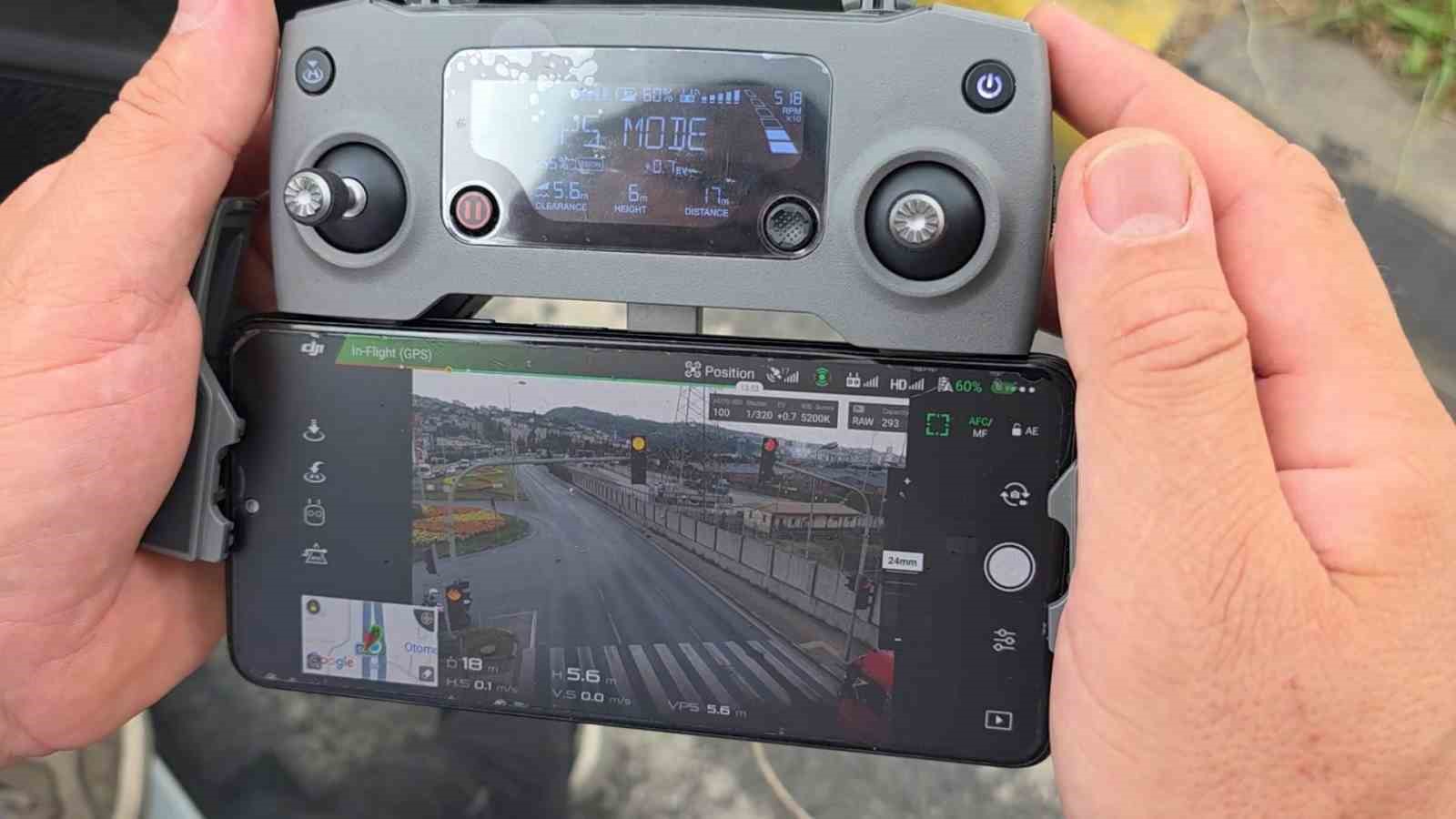 karadeniz ereglide bir ilk trafikte denetim dron ile yapildi 1 eHIPEfDI