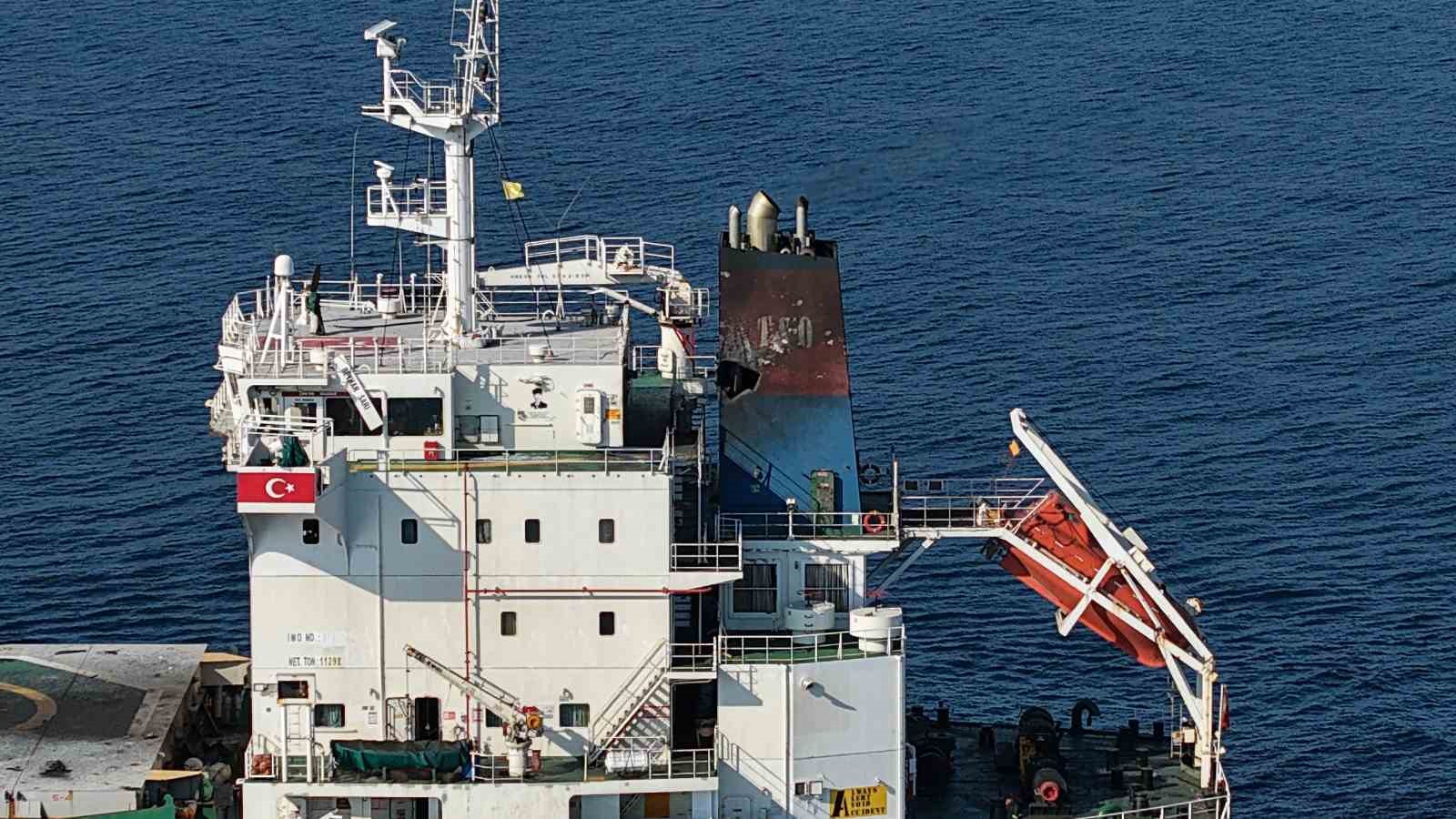 karadenizde dron saldirisina ugrayan gemi trabzon limanina geldi 4 SumJAjZ6