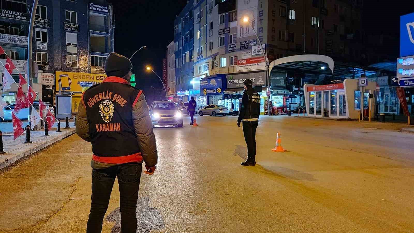 karamanda 108 arac trafikten men edildi 1 RkLMfU98