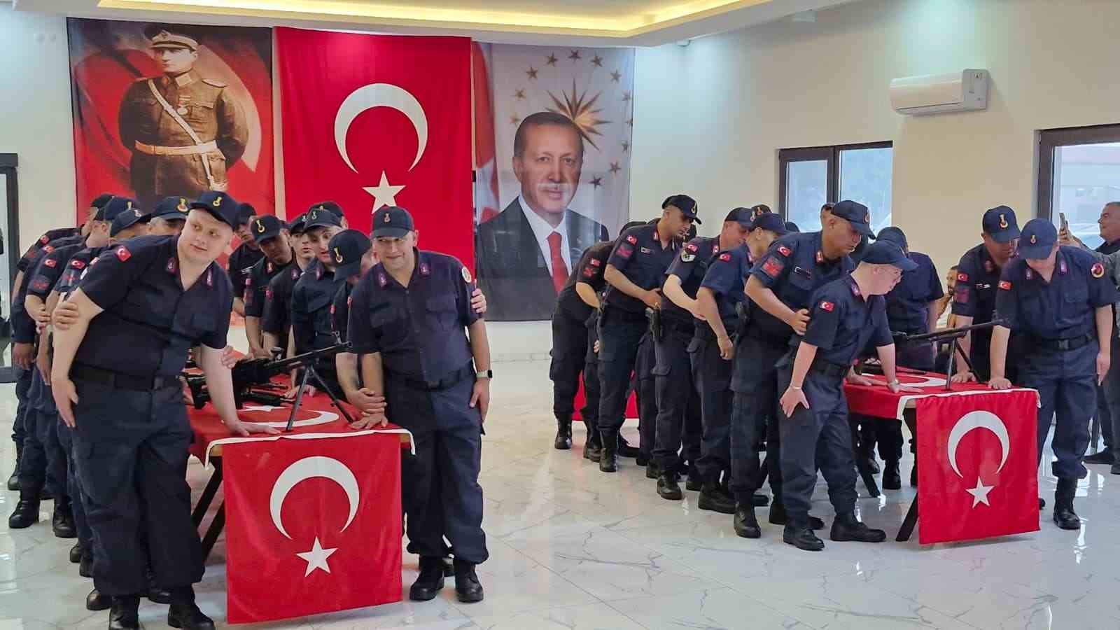 karamanda 16 ozel birey yemin ederek bir gunluk asker oldu 0