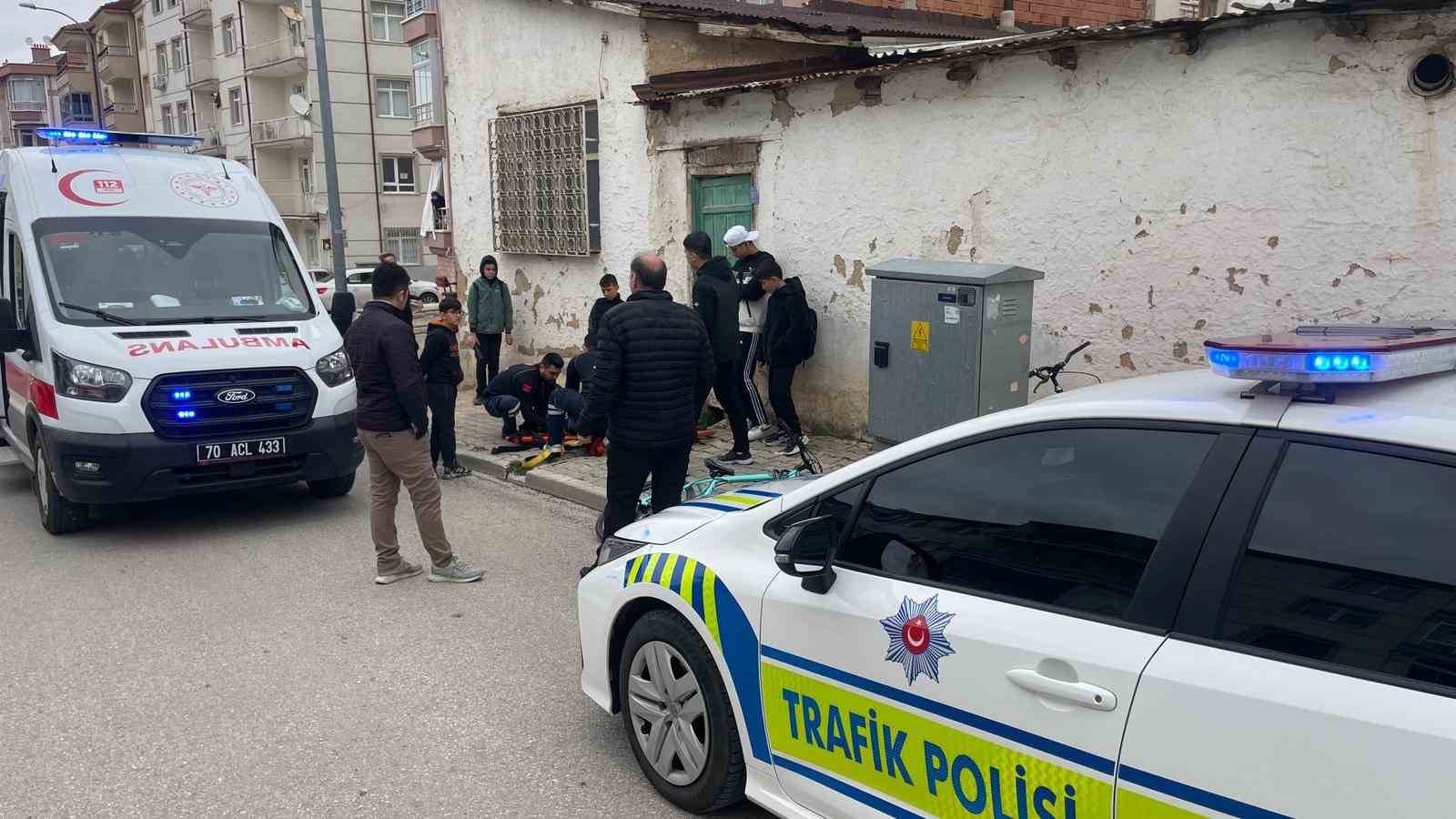 karamanda bisikletten dusen cocuk yaralandi 2 ZflHPqeL