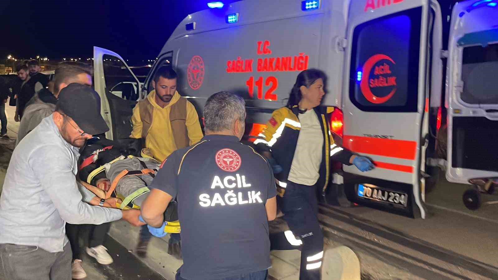 karamanda devrilen motosikletin genc surucusu agir yaralandi 2 fqZgiTCp