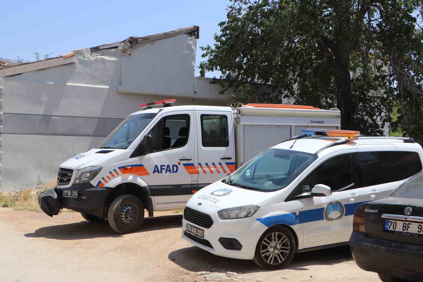 karamanda duvari yikilan metruk ev icin onlem alindi 1 ahC2wFMX