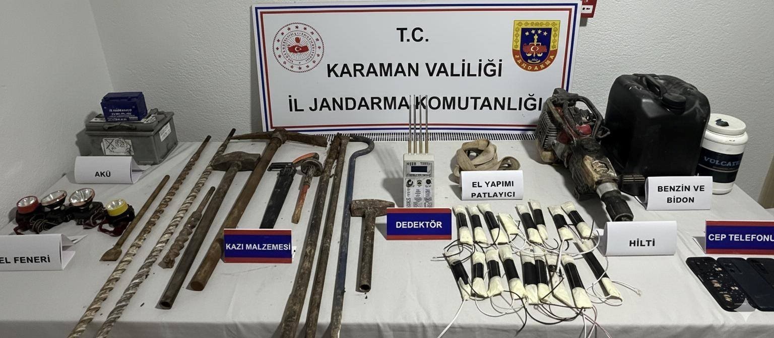 karamanda el yapimi dinamit ele gecirildi 6 tutuklama 0 WQaBi1uR