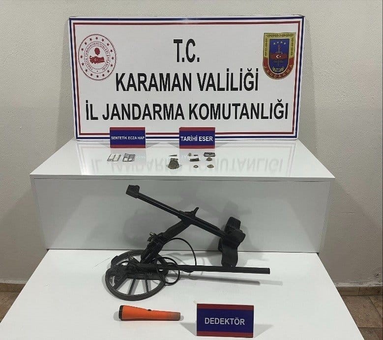 karamanda kacak sigara ile 420 adet fosil ele gecirildi 12 kisi tutuklandi 2 YFt6w4Hq