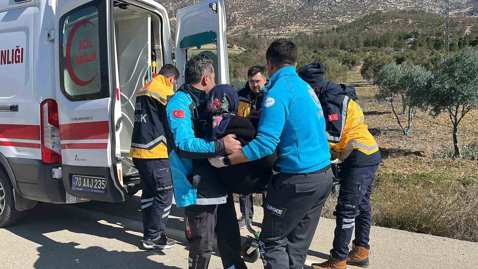 karamanda kaybolan yasli kadin 12 saat sonra sag salim bulundu 2 U75uVW8L