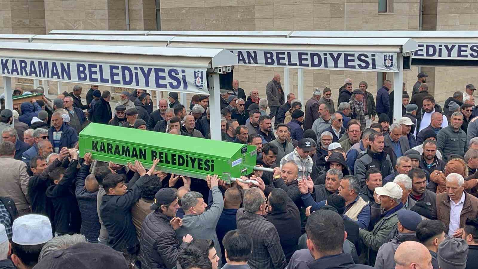 karamanda kazada hayatini kaybeden elektrikli bisiklet surucusu topraga verildi 0
