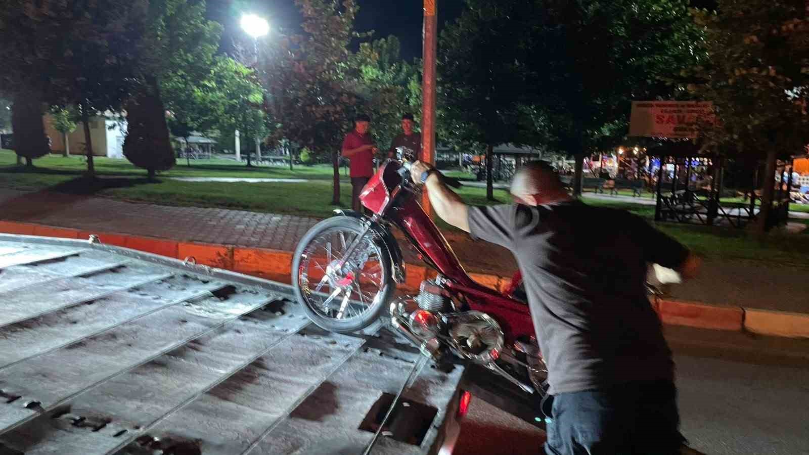 karamanda modifiyeli motosikletlere 344 bin lira ceza kesildi 2 KBtupNSd
