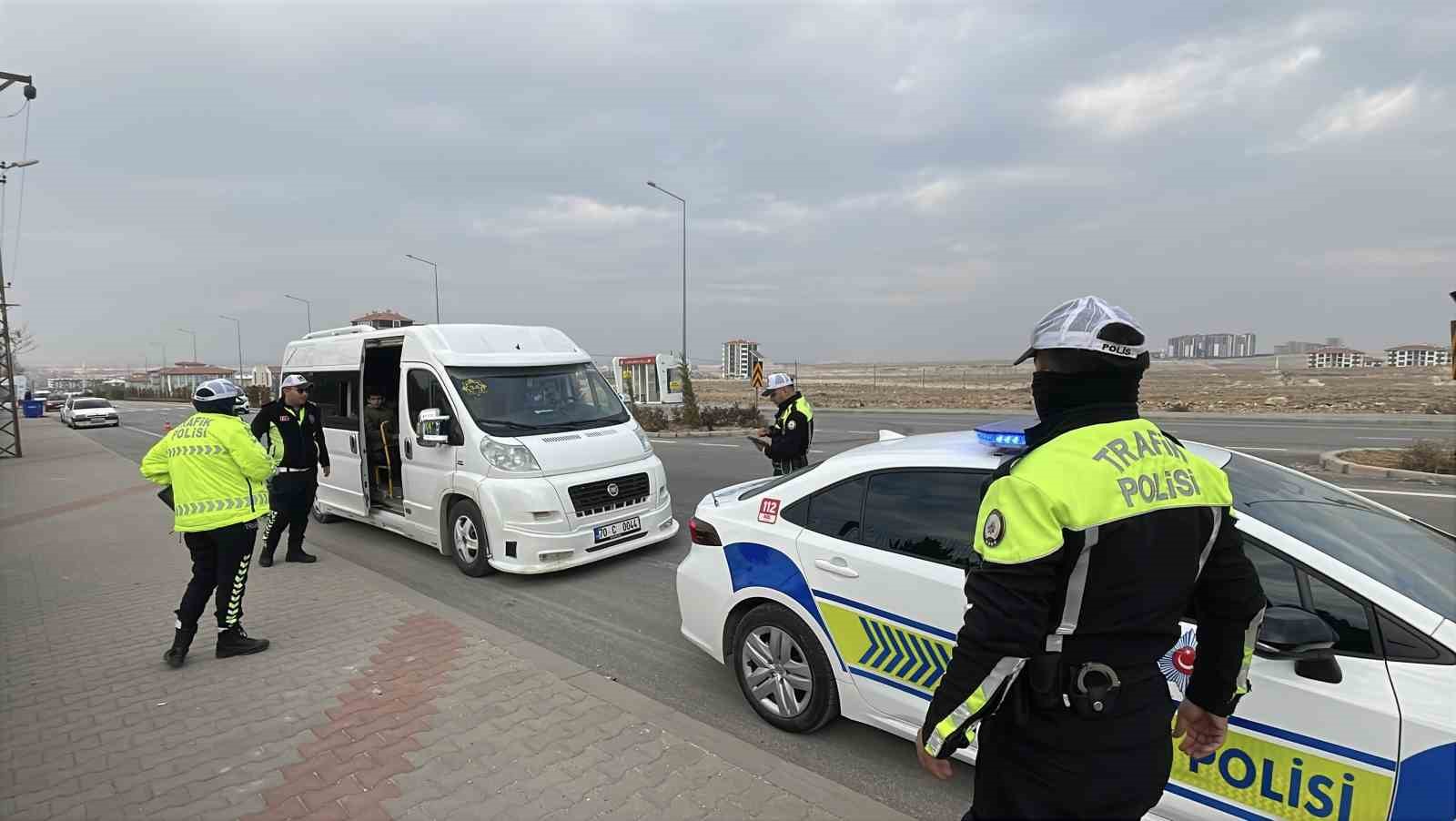 karamanda okul servislerine yonelik denetimler devam ediyor 0 FVmyfKip