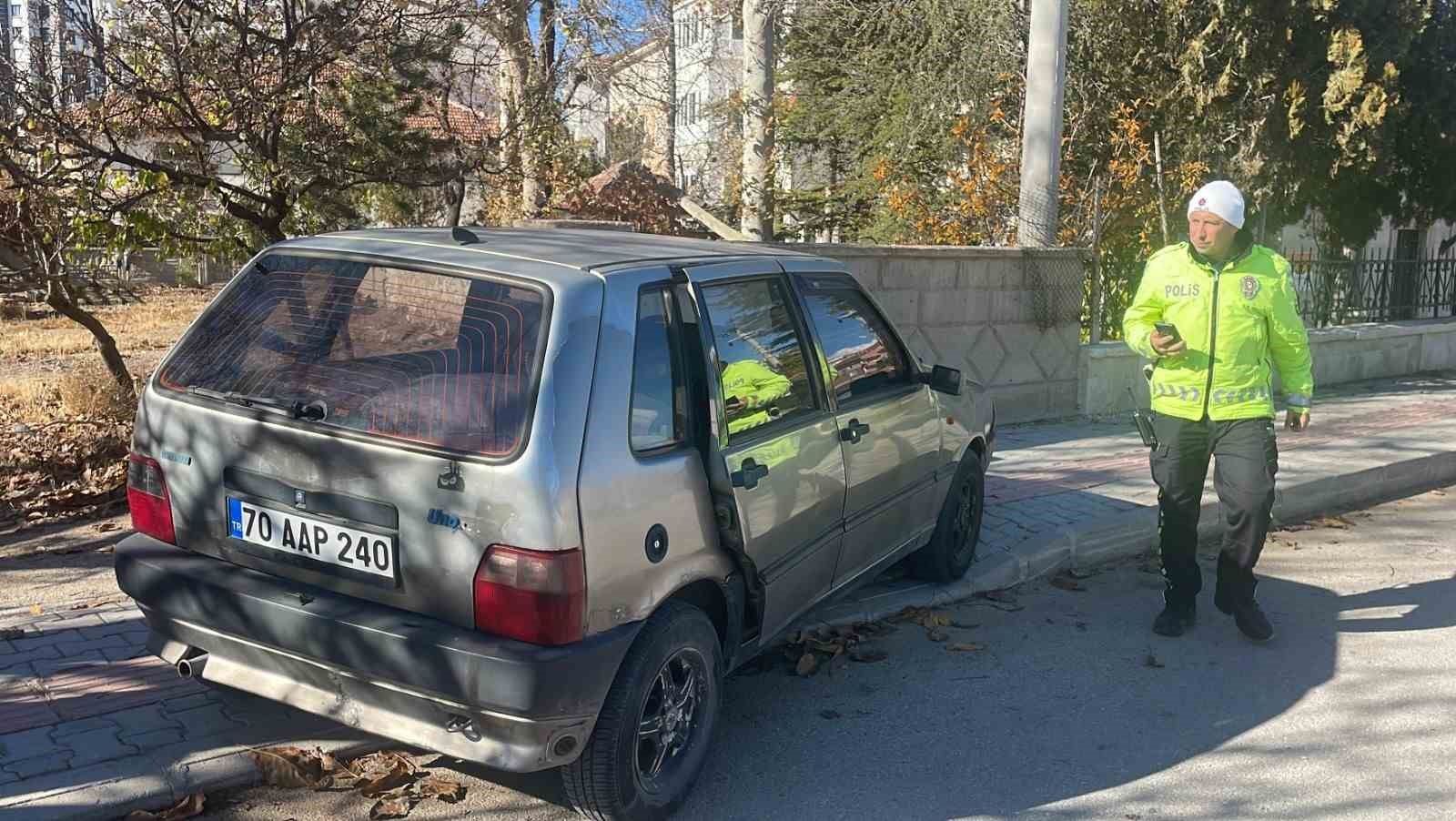 karamanda otomobilin carptigi kadin yaralandi 1 VILQdMah
