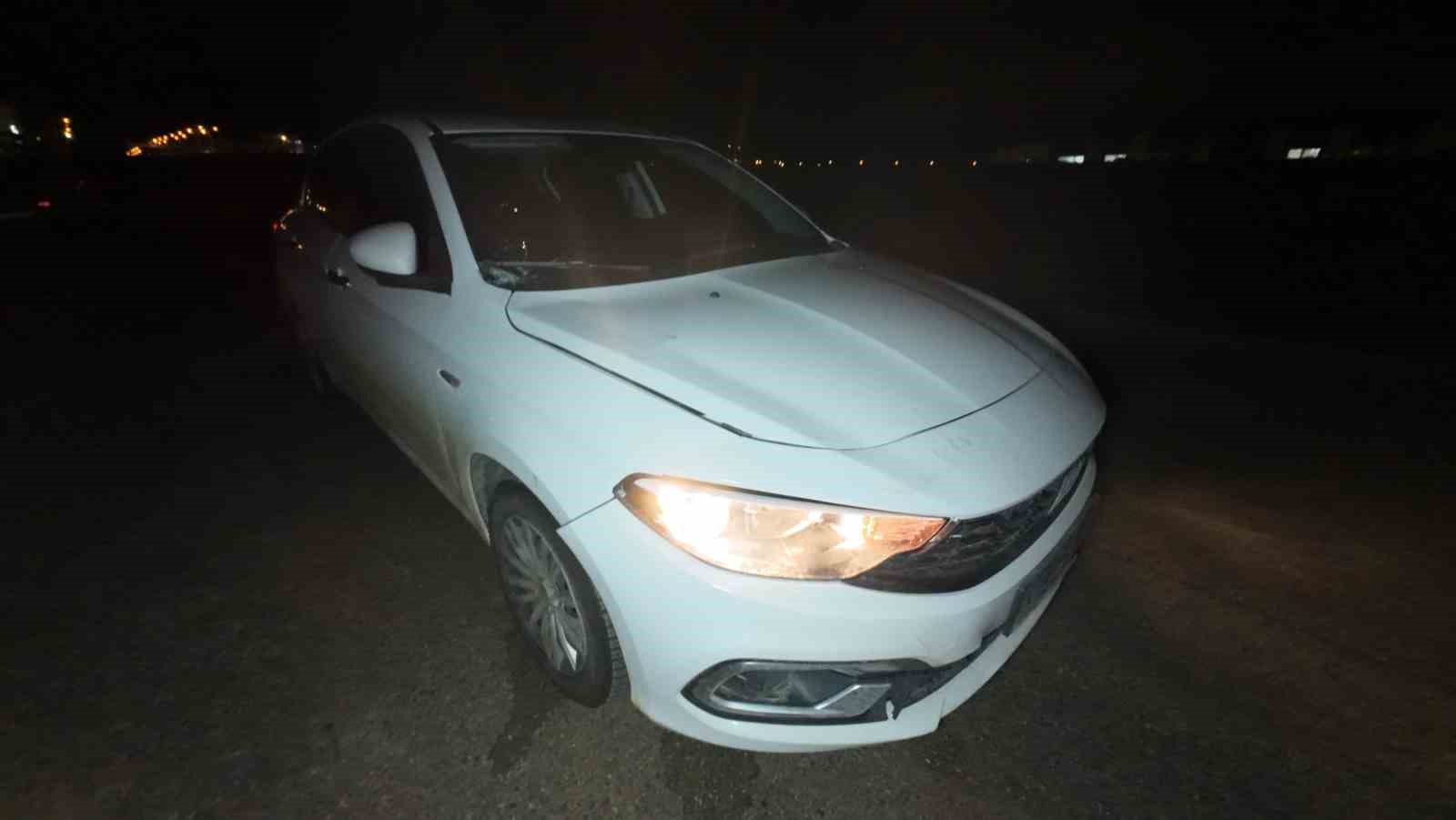 karamanda otomobilin carptigi kadin yaralandi 1 YfyKV26q