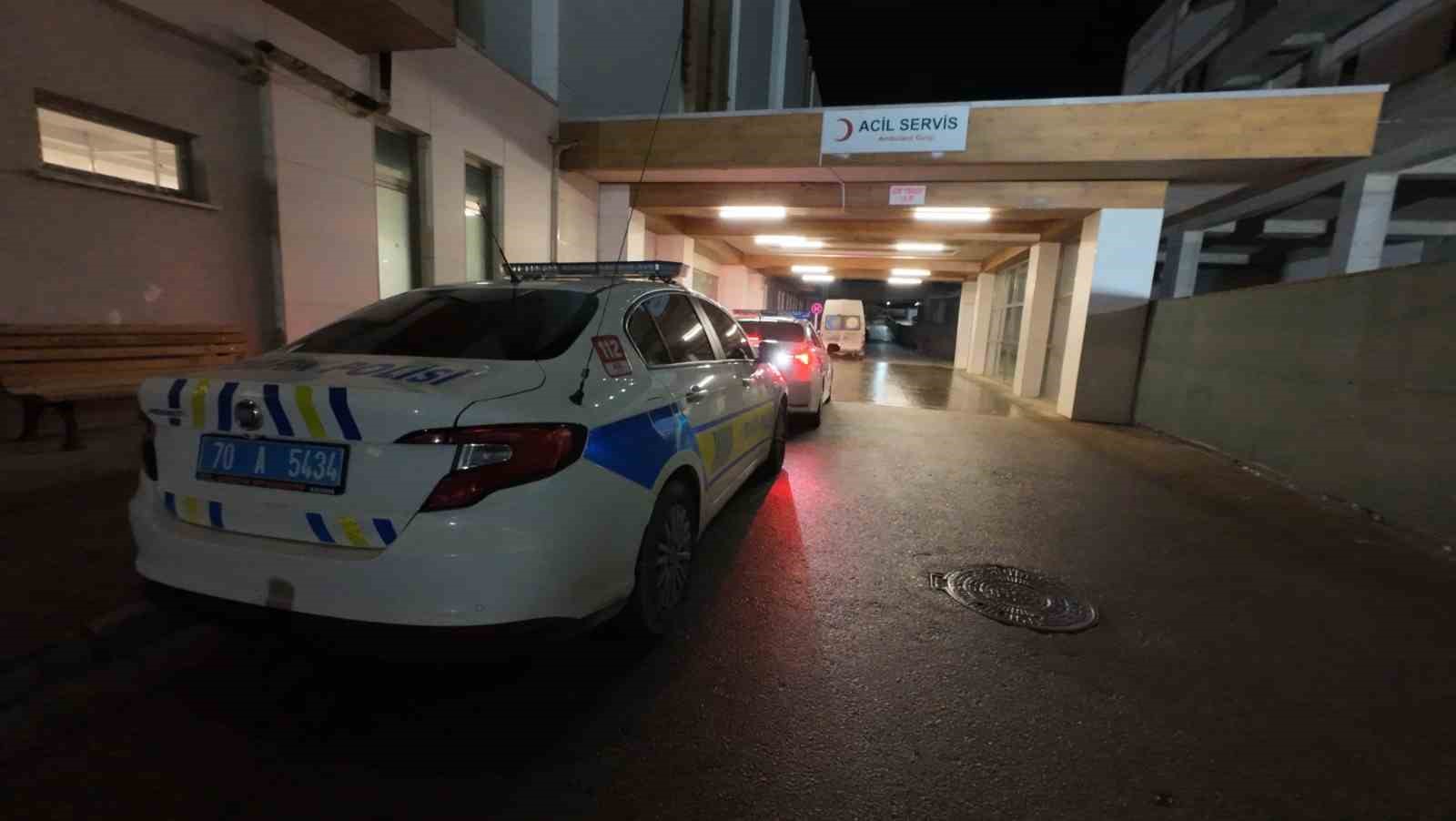 karamanda otomobilin carptigi kadin yaralandi 3 82FURKsA