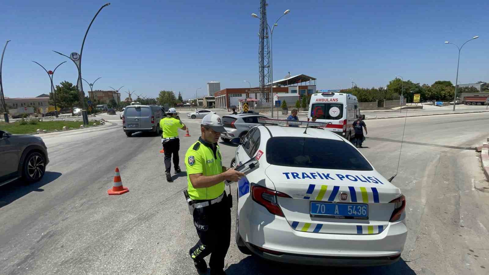 Karaman’da otomobille çarpışan motosikletin sürücüsü yaralandı 6 karamanda otomobille carpisan motosikletin surucusu yaralandi 2 ldM3Zcdc