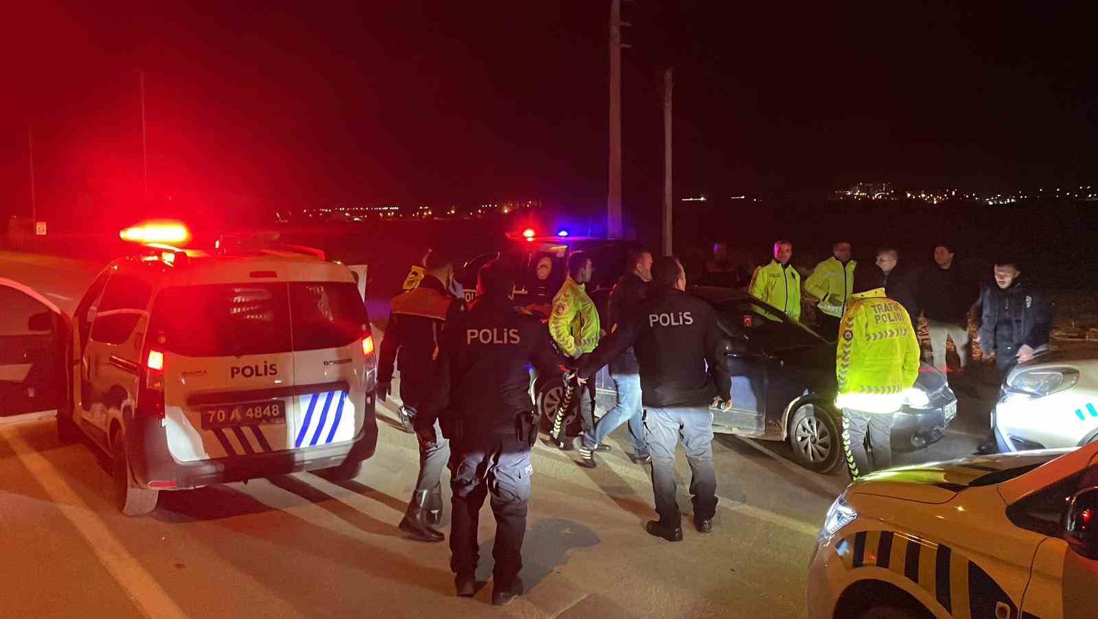 karamanda polisten kacan alkollu surucu kovalamaca sonucu yakalandi 1 DJSQXwvV