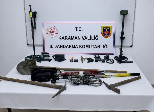 karamanda tarihi eser ele gecirildi 12 tutuklama 1 UDpaD3Ly