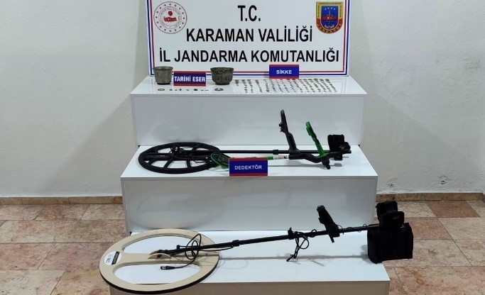 Karaman’da tarihi eser ele geçirildi: 6 tutuklama 6 karamanda tarihi eser ele gecirildi 6 tutuklama 2 5MysO6cN