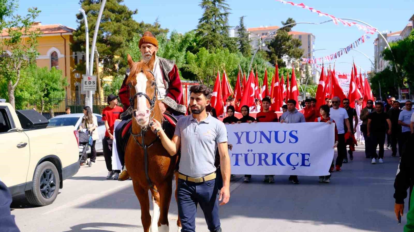 karamanda turk dili yuruyusu duzenlendi 3 JJqBFiLL