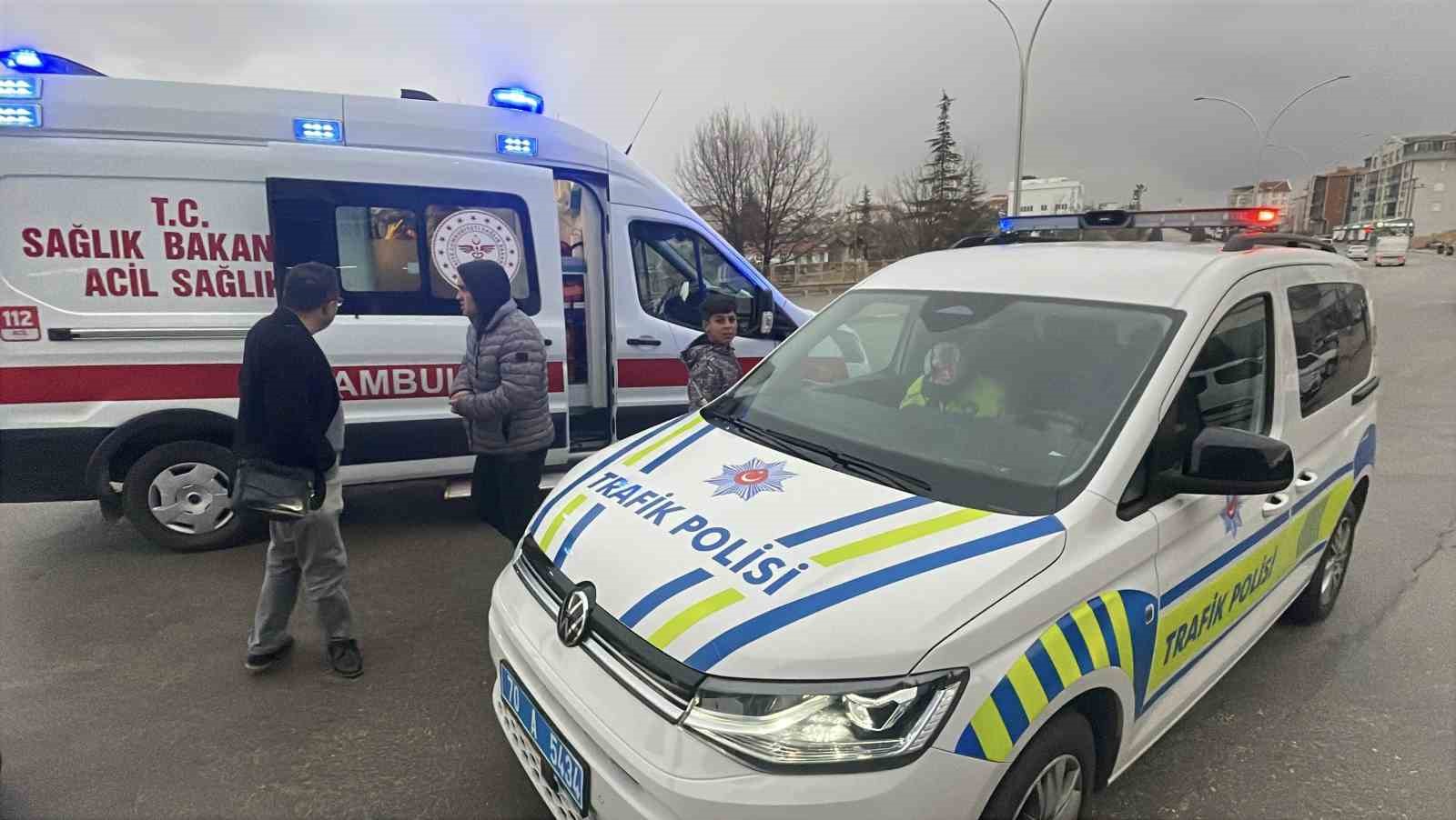 karamanda uc aracin karistigi zincirleme kazada 1 kisi yaralandi 1 kLPwdPl7