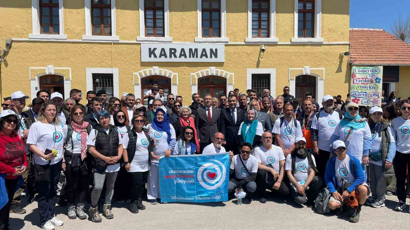 karamandan konyaya sevgi ve baris yuruyusu duzenlendi 3 UV9gQpyK
