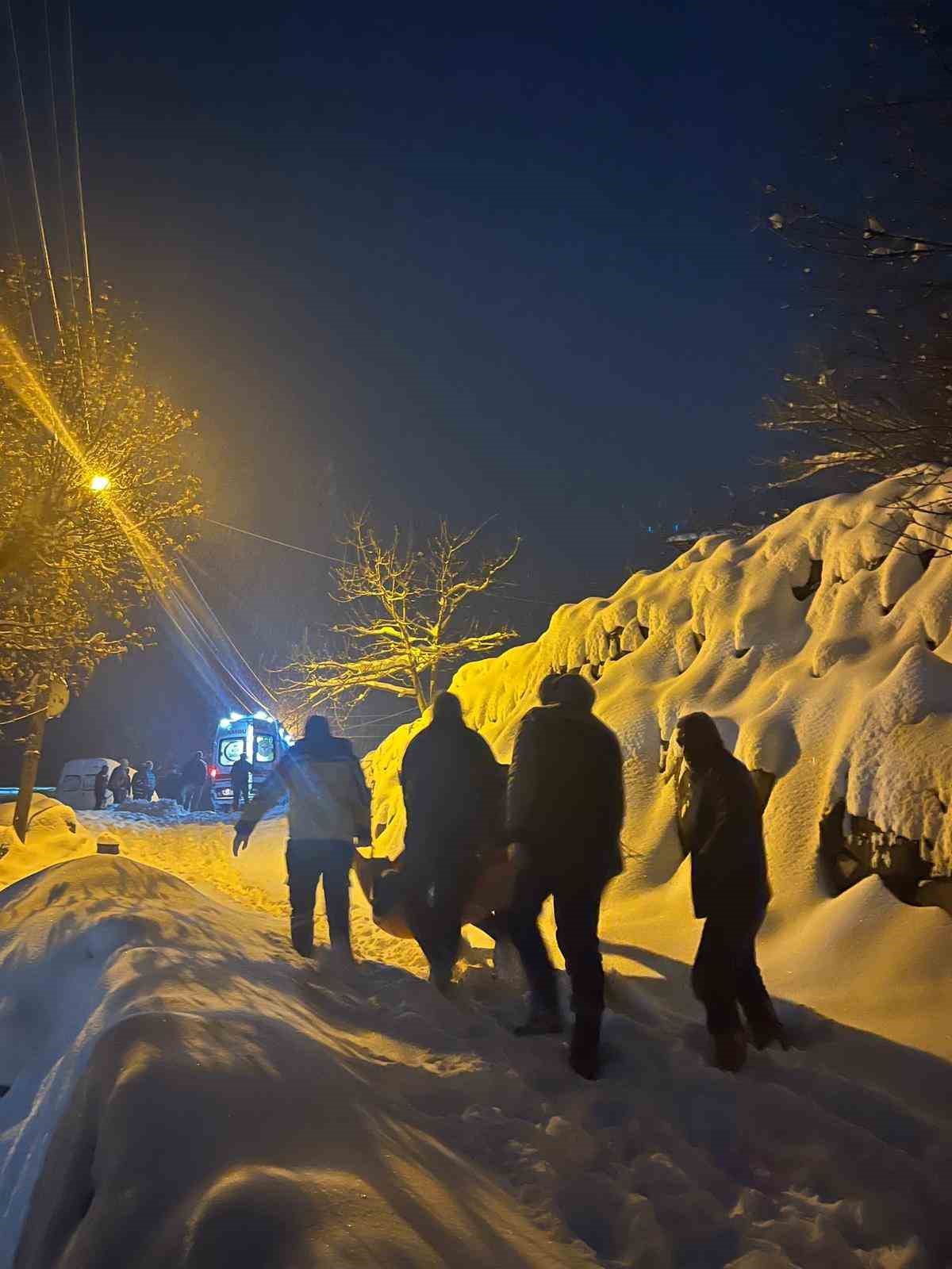 karla kapli yollarda zamana karsi yaris kameraya yansidi 2 PEOsKlFh