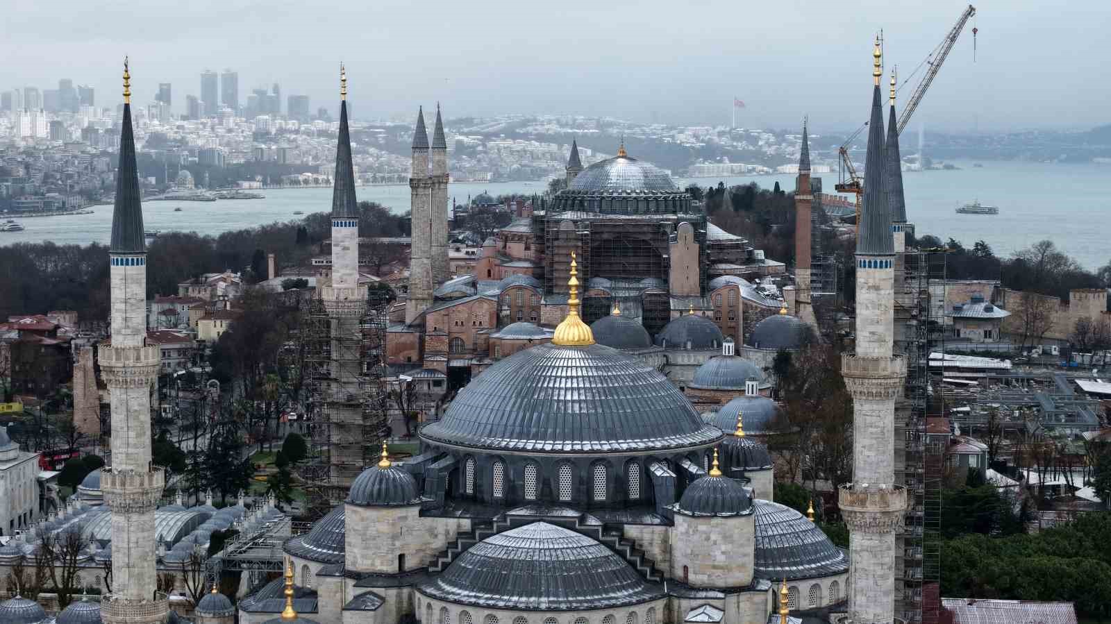 karli havanin etkili oldugu tarihi yarimada havadan goruntulendi 1 7KrR7Fsn