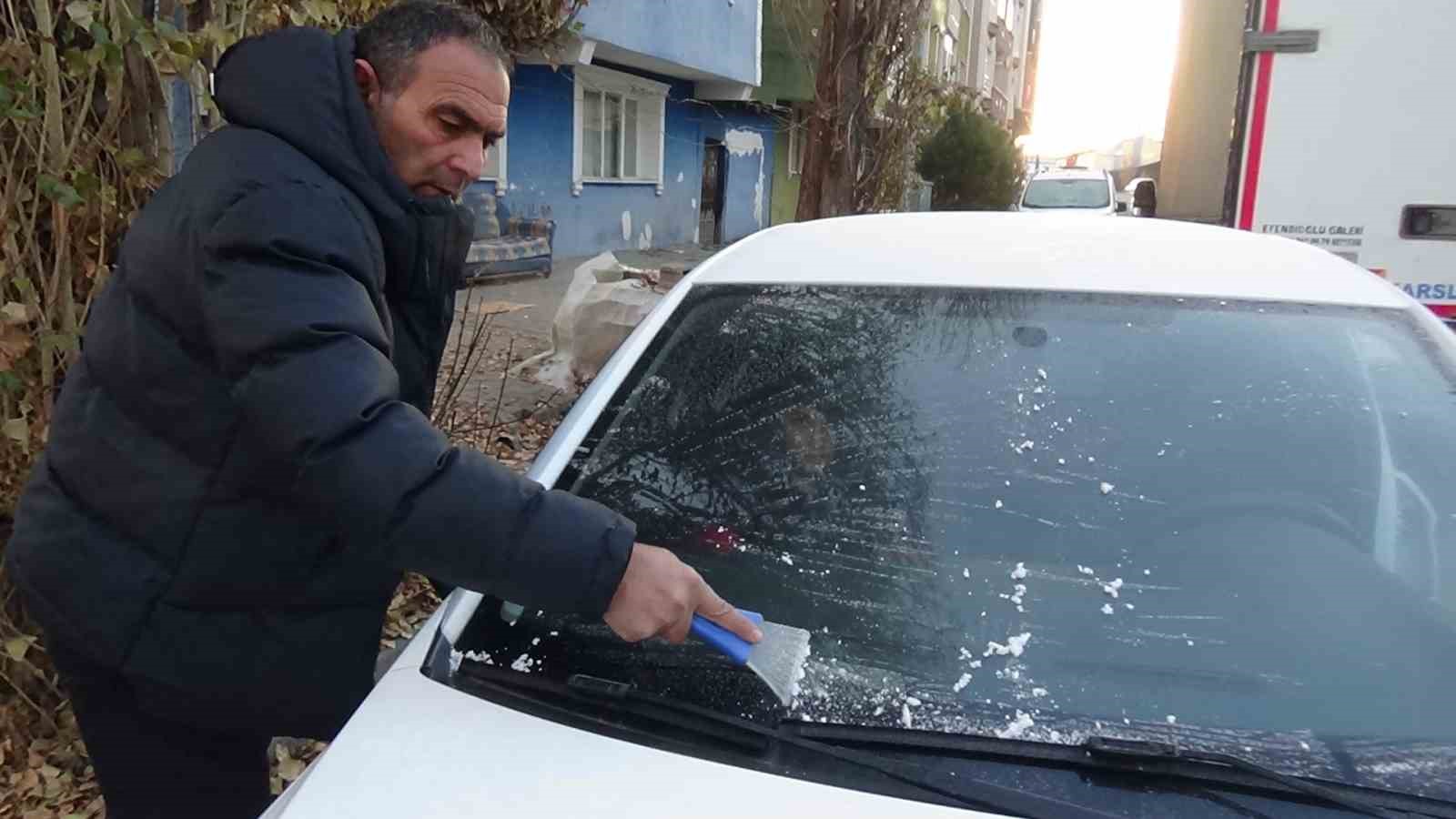 kars buz kesti dondurucu soguklar hayati olumsuz etkiliyor 3