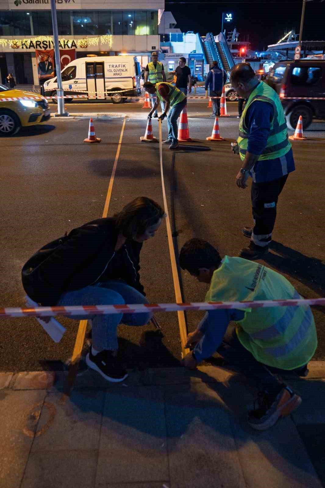 karsiyaka yali bulvarina yukseltilmis ve desenli yaya platformu 7 MSHdLKVW