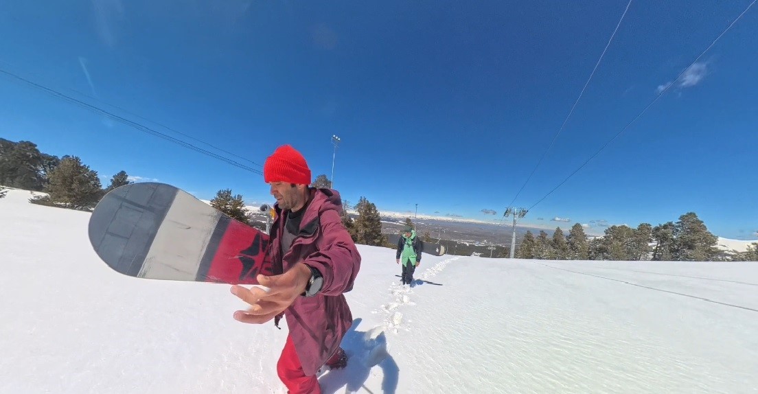 karsta nisanda kar macerasi zirveye yuruyup bahar ortasinda snowboard yaptilar 3 znjUFvmH