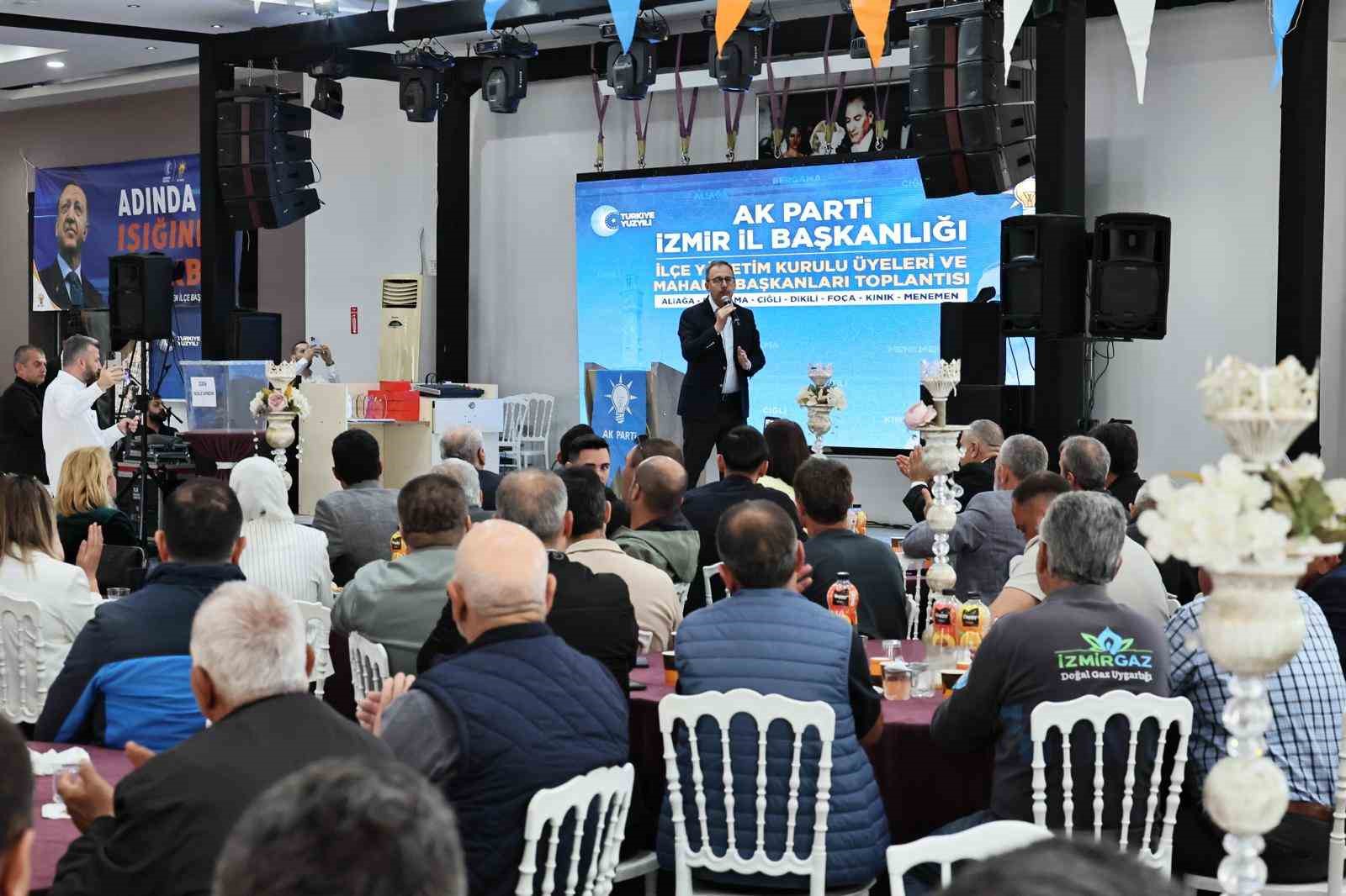 kasapoglu izmir mecliste daha fazla ak partili milletvekili ile temsil edilmeli 1