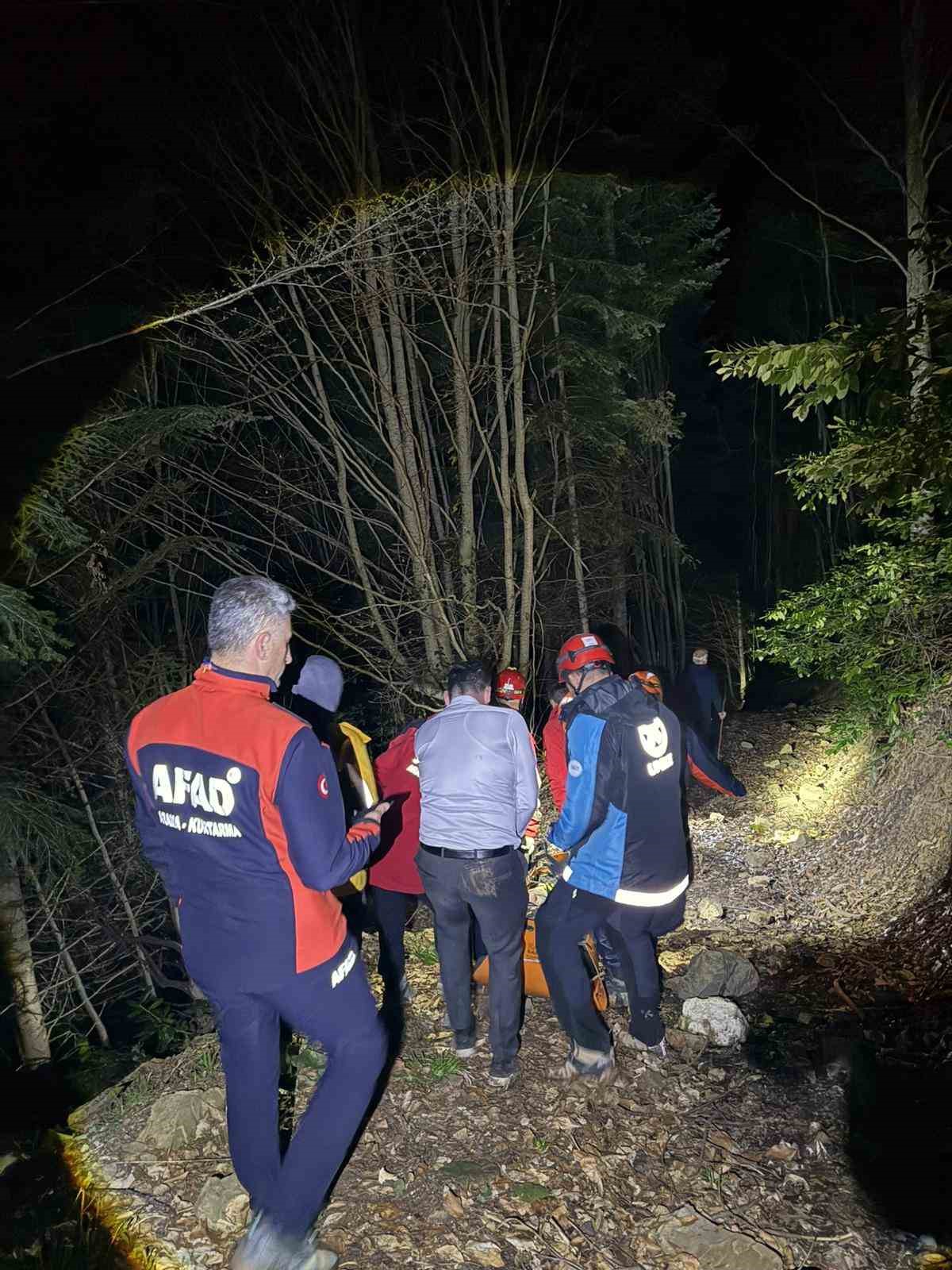 kastamonuda daglik alanda ucurumdan dusen genc icin ekipler seferber oldu 4 juj6Kggg