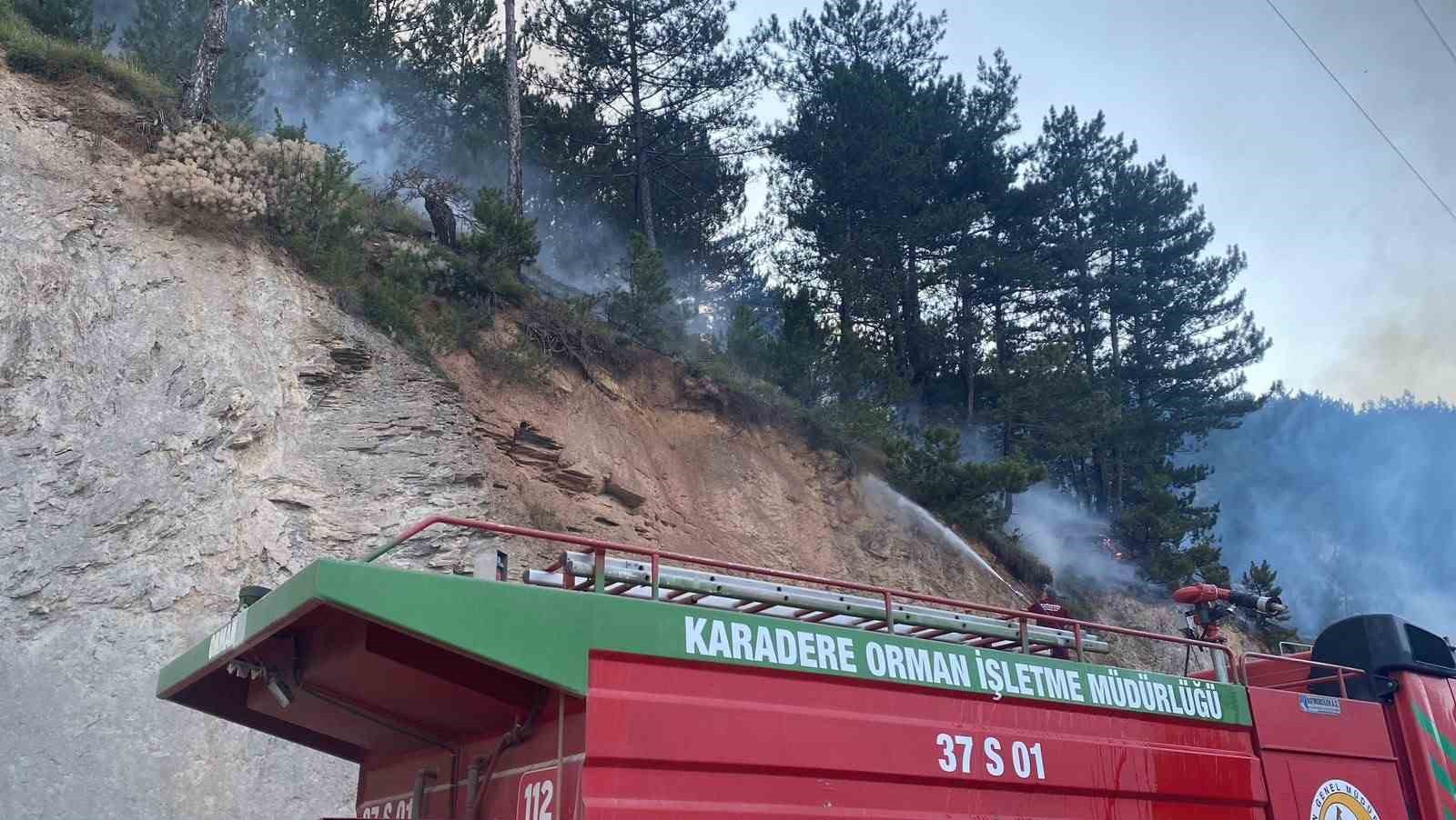 Kastamonu’da evde çıkan yangın ormana sıçradı 9 kastamonuda evde cikan yangin ormana sicradi 5 UPZ2YXZH