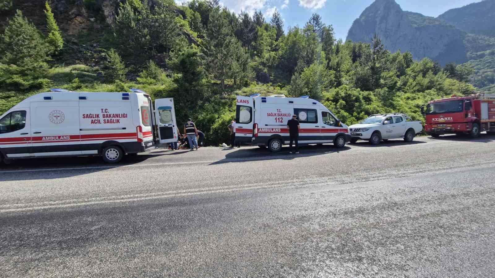 kastamonuda kamyon sarampole devrildi 2 yarali 1 fCafGrU7