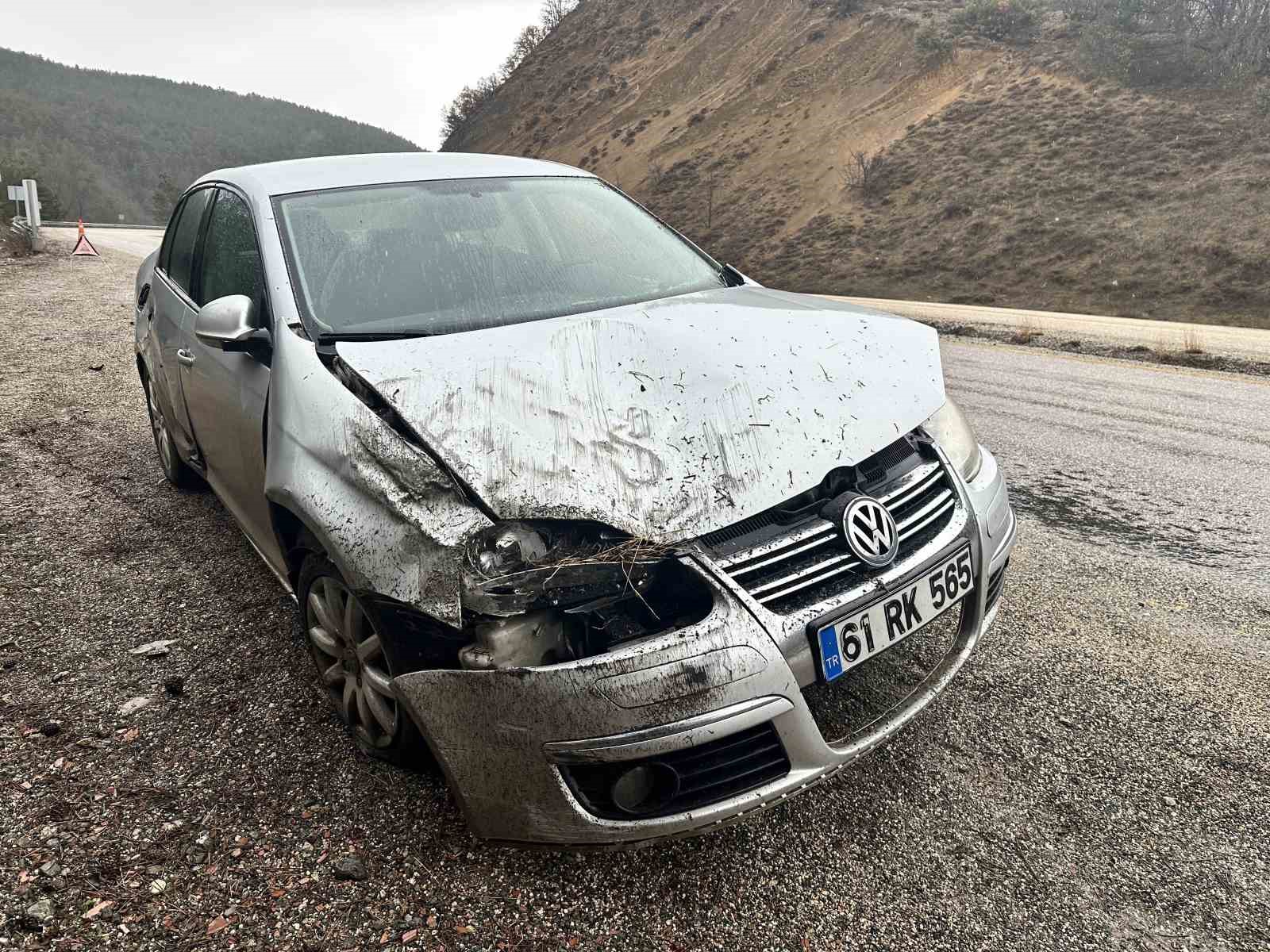 kayak merkezine gitmek icin yola cikan aile kaza yapti 3 yarali 0 zpZ87hUb