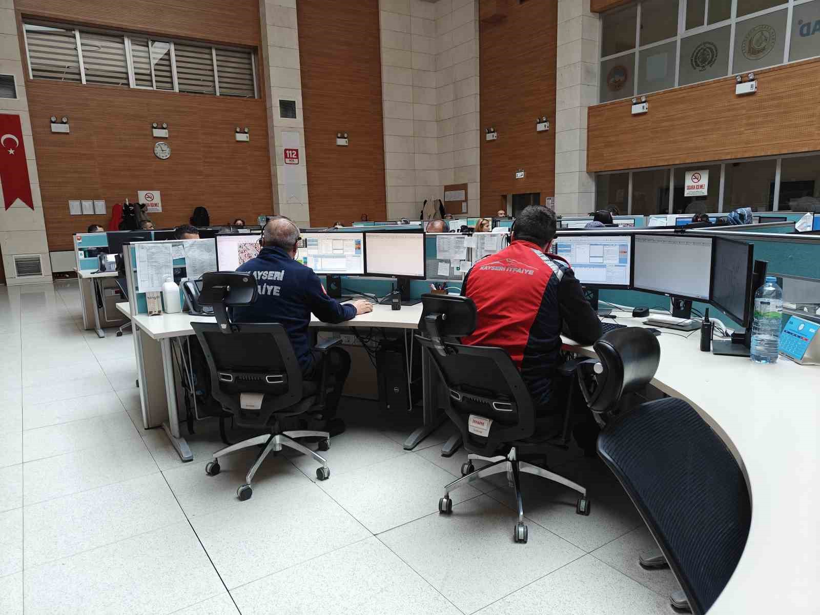 kayseri 112 acil cagri merkezi 2025te 1 milyon 500 bin cagriyi cevapladi 3