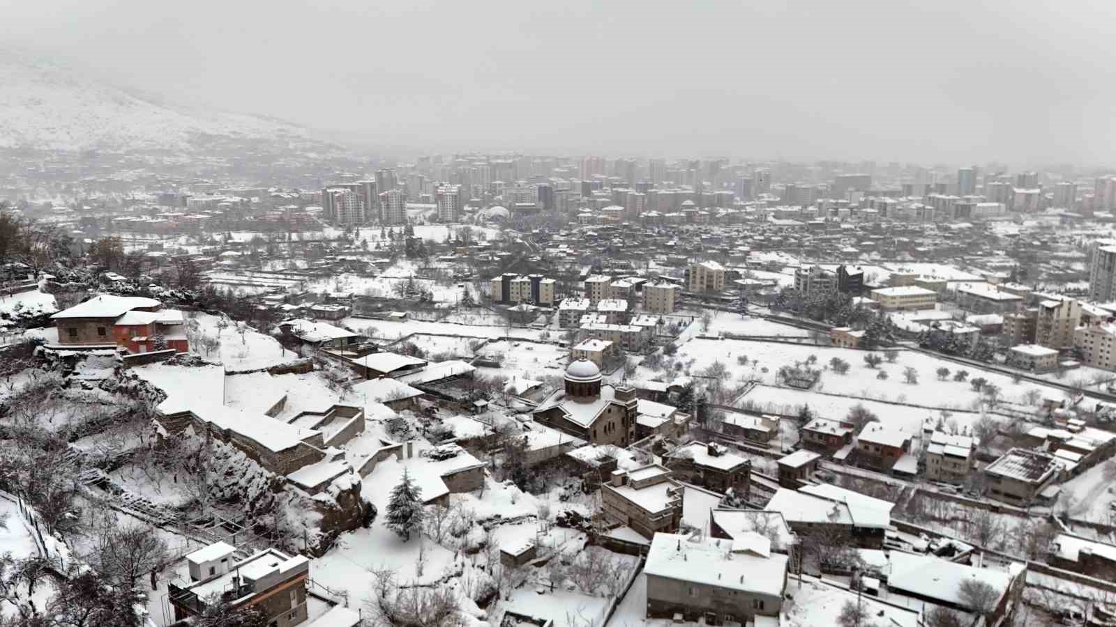 kayseride kar yagisi etkili oldu 1