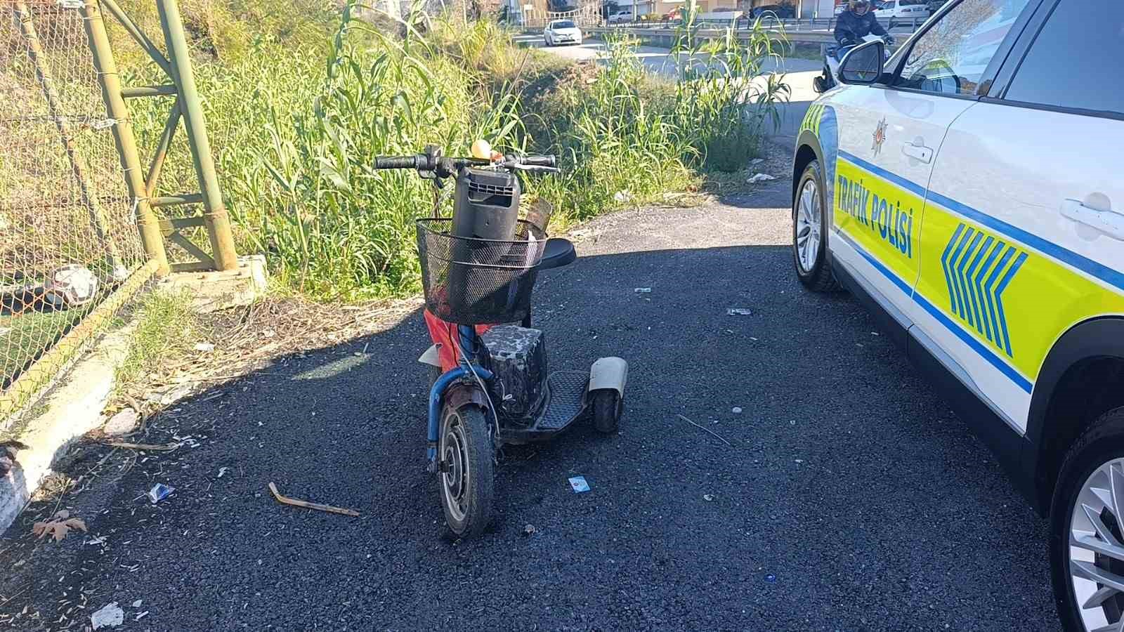 kaza yapan scooter surucusu 214 promil alkollu cikti 4 GI2jN14S