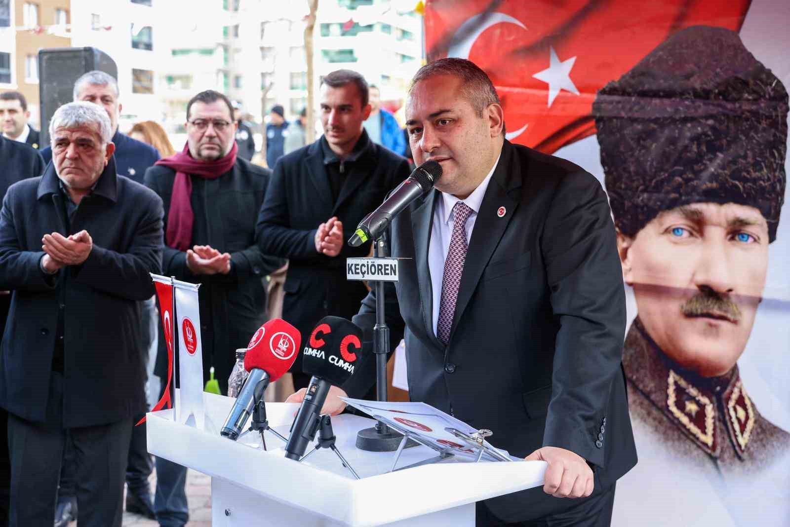kecioren belediyesi okan caganin adini parkta yasatiyor 0 A5Krjtgg