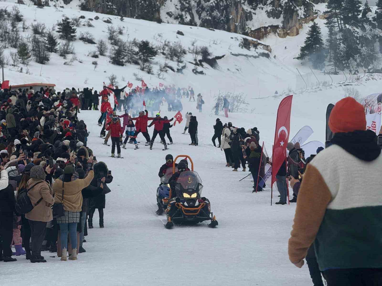 keltepe kayak festivali renkli goruntulere sahne oldu 5