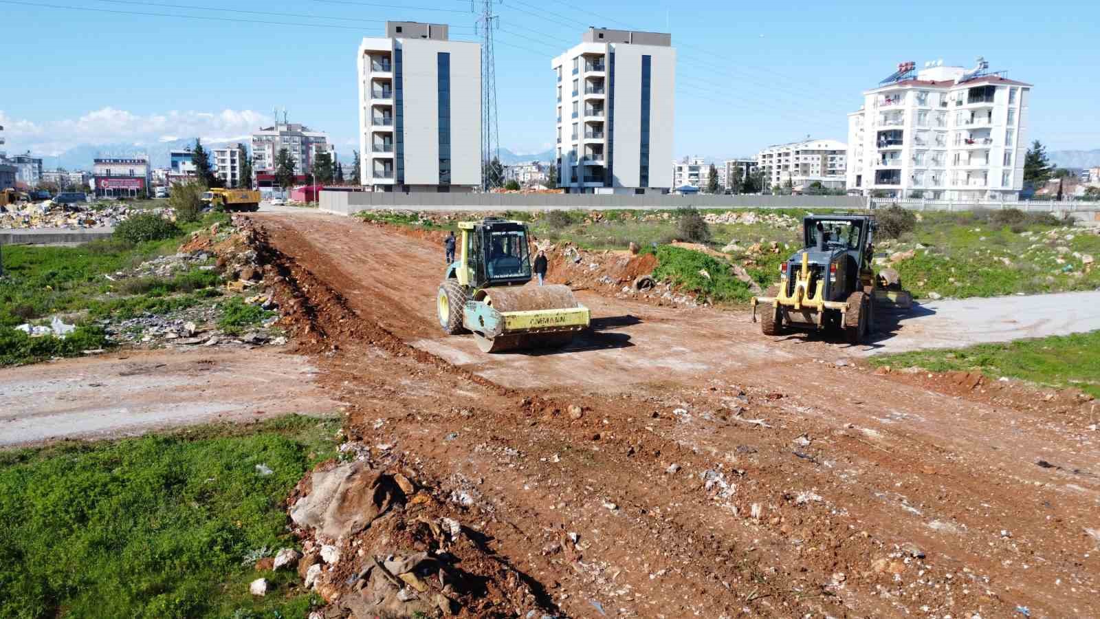 kepez belediyesinden baraj mahallesine yeni yol ve otopark 1 h8qsTdsP