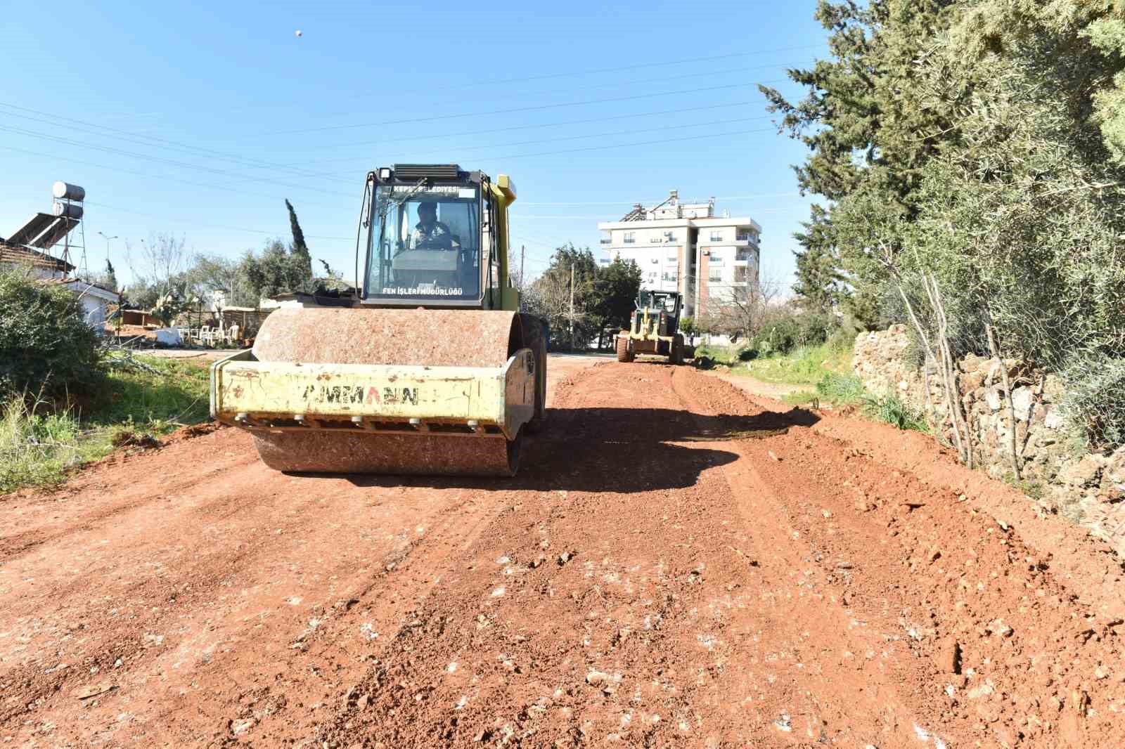kepez belediyesinden baraj mahallesine yeni yol ve otopark 4 JkR6GtPn