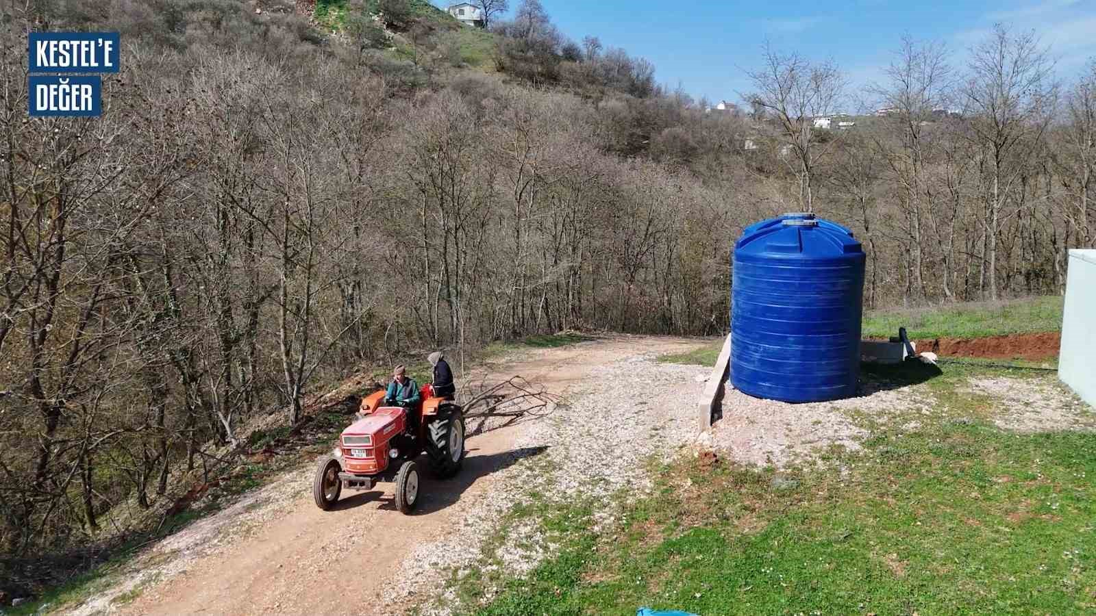 kestel belediyesi 4 kirsal mahalleye 20 tonluk su deposu kazandirdi 0