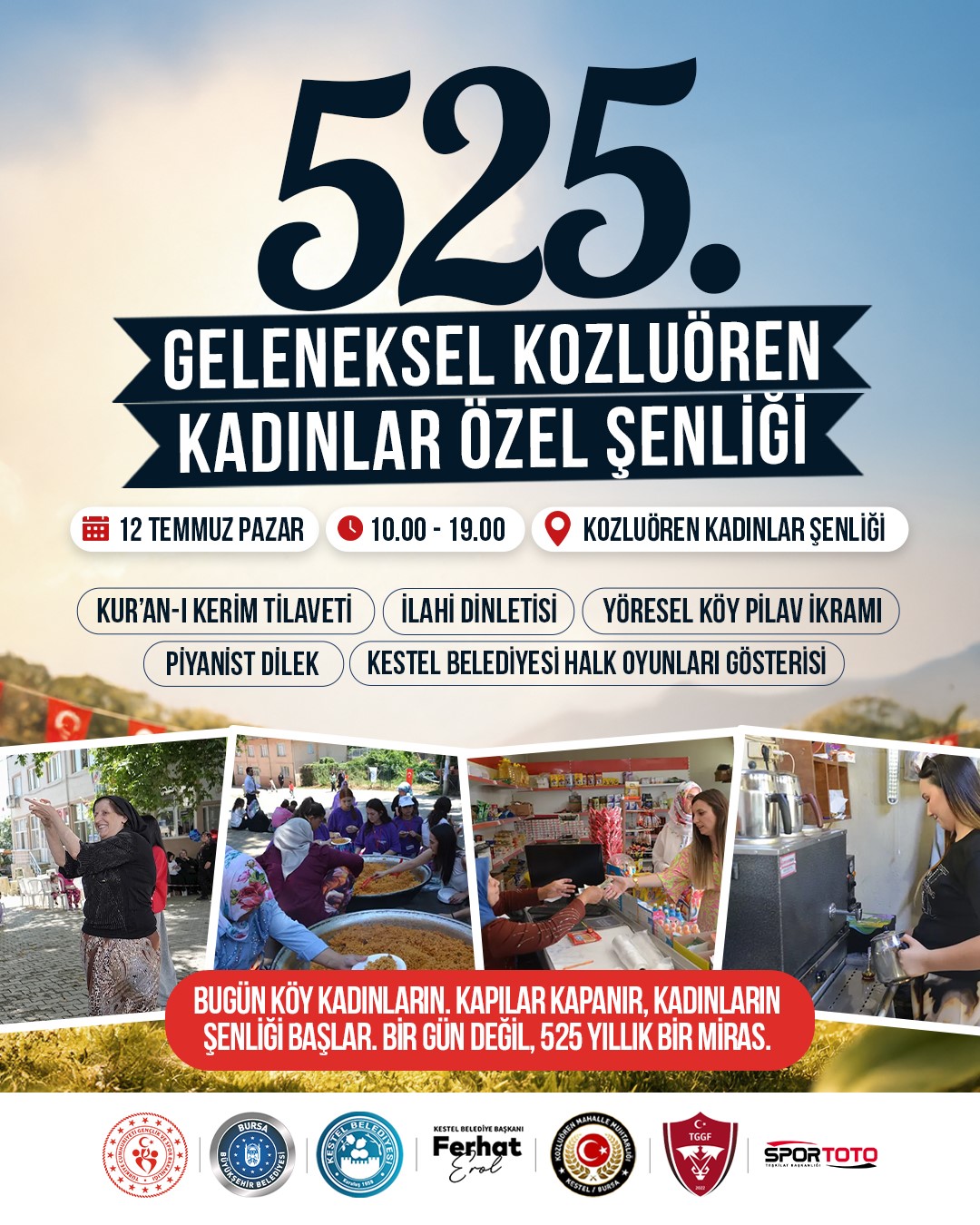 Kestel Belediyesi kozluören’de 525 yıllık geleneği yaşatacak 6 kestel belediyesi kozluorende 525 yillik gelenegi yasatacak 2