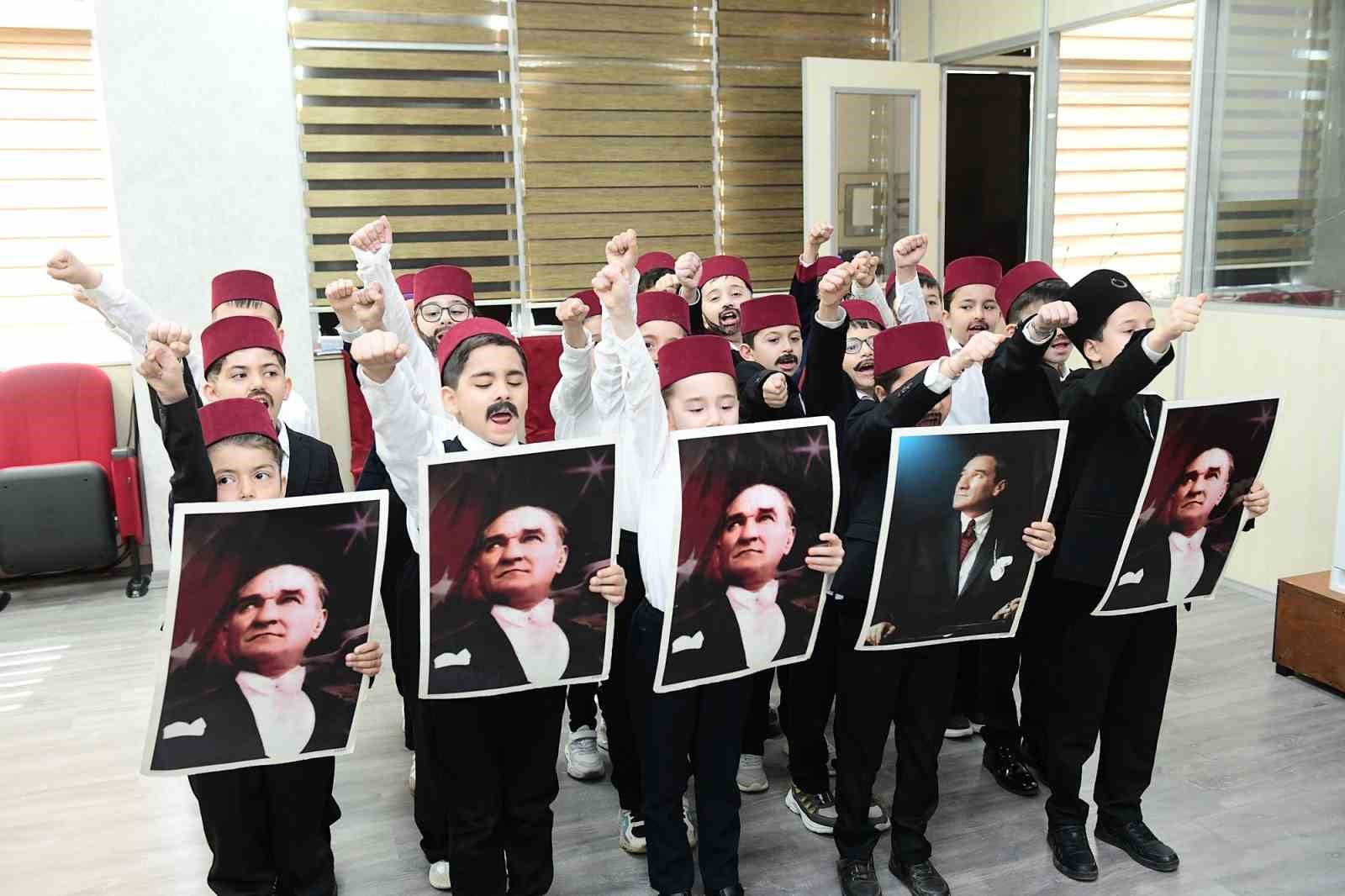 kestel belediyesi meclis salonunda miniklerden tarihi canlandirma 2 1AiO7FkE