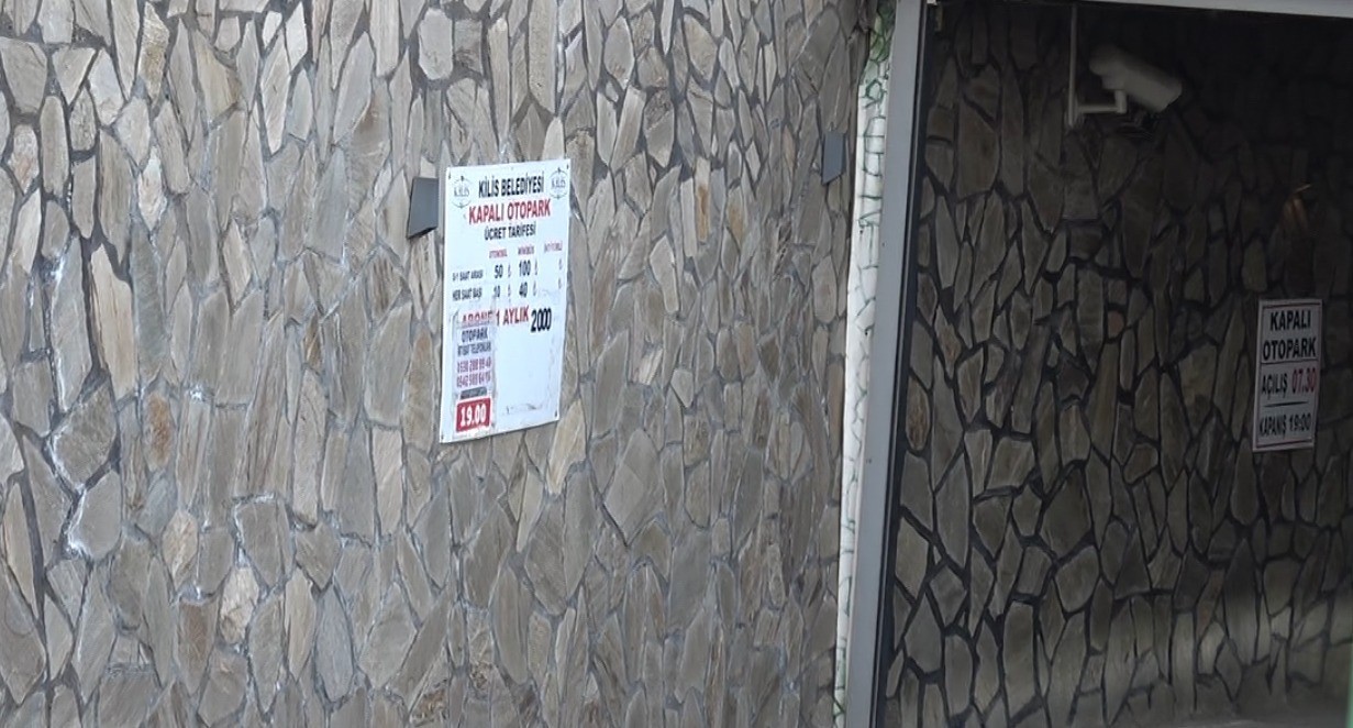 kilis belediyesine ait kapali otoparkta yuzde 100 zam 1 nffaDl7g