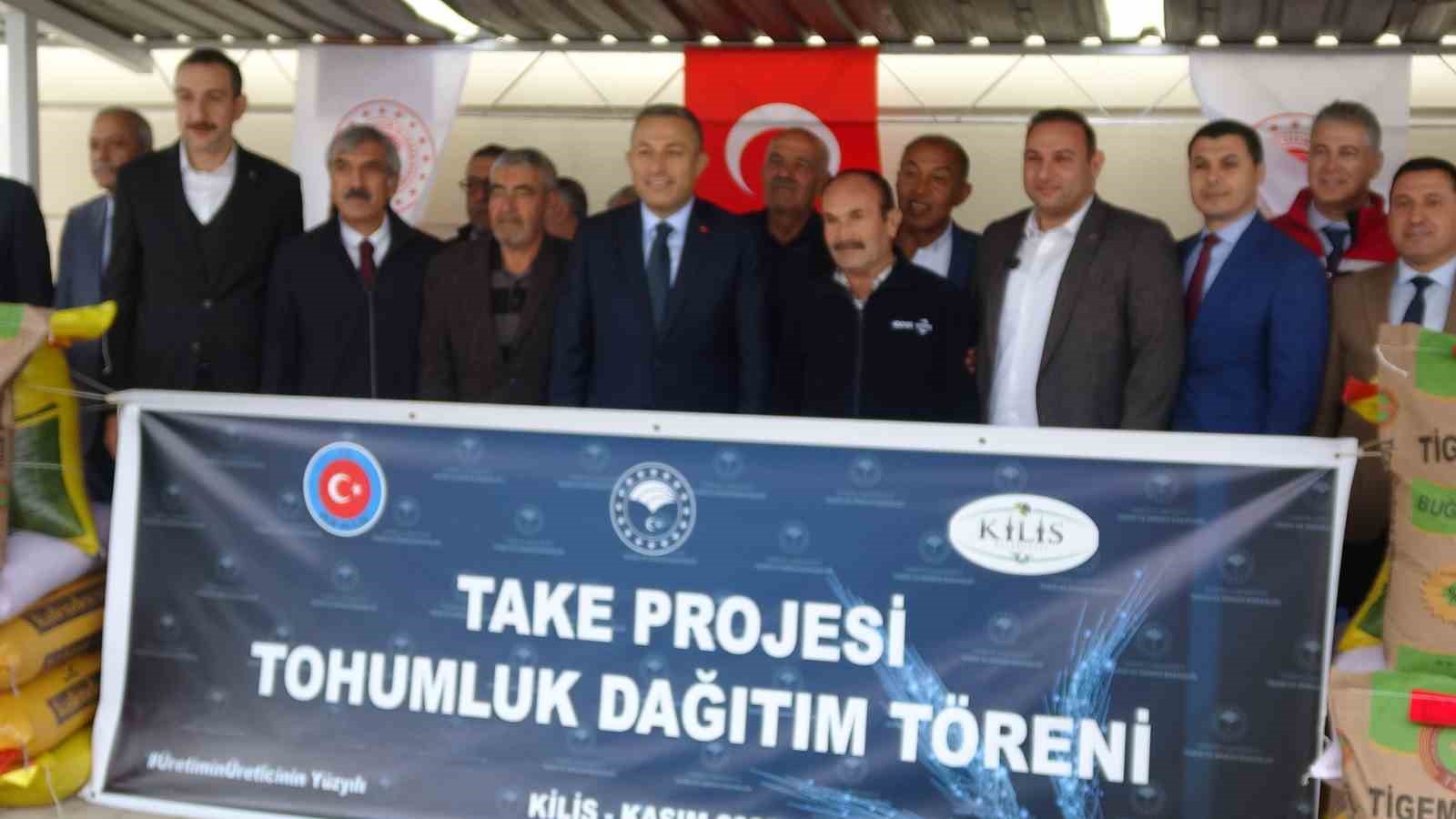 kiliste 737 ton sertifikali tohum dagitildi 1