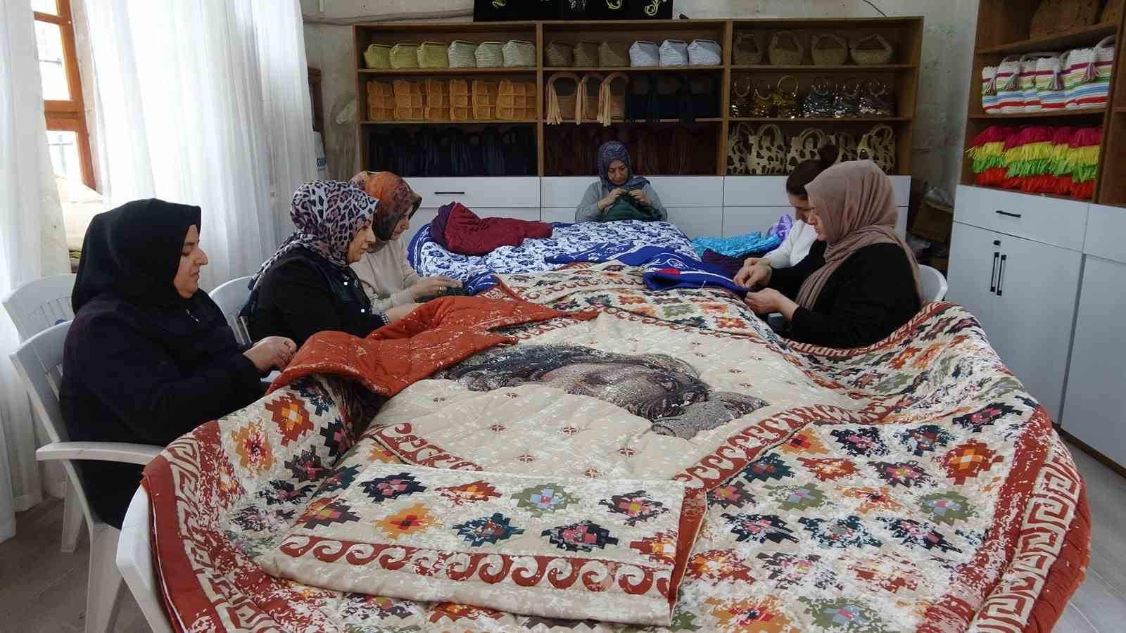 kiliste kadinlarin el emegiyle yorgancilik yeniden canlaniyor 0 9kN3i2Ua