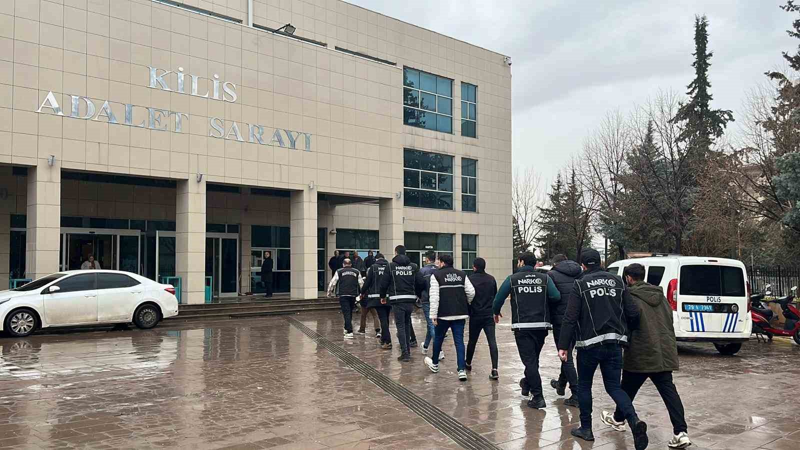 kiliste uyusturucu operasyonu 7 tutuklama 0 SiM1FBUD