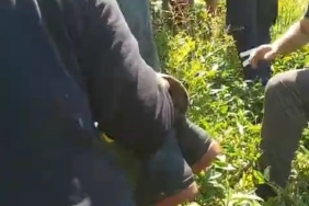 Çorum’da monta sarılı bulunan tüfek polis ekipleri harekete geçirdi 2 thumbnail